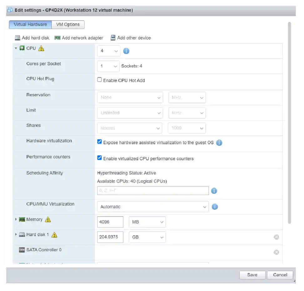 VMWare Instruction 4