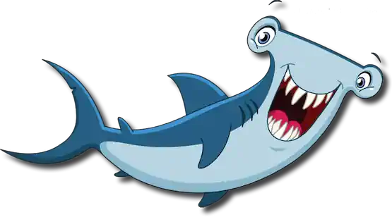 Smiling Hammerhead Shark
